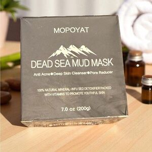 Dead Sea Mud Mask 100% Natural Minerals Reduces Pores